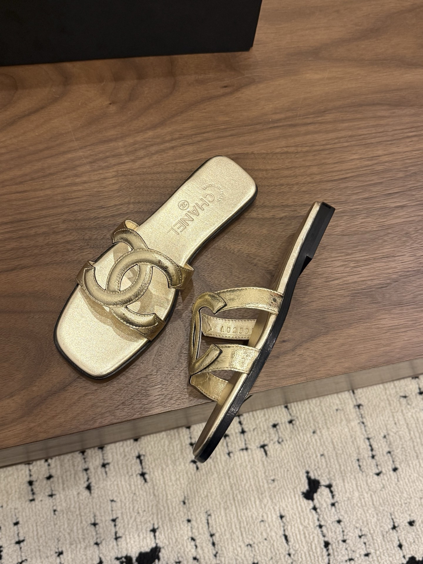UA Chanel Honey Slippers