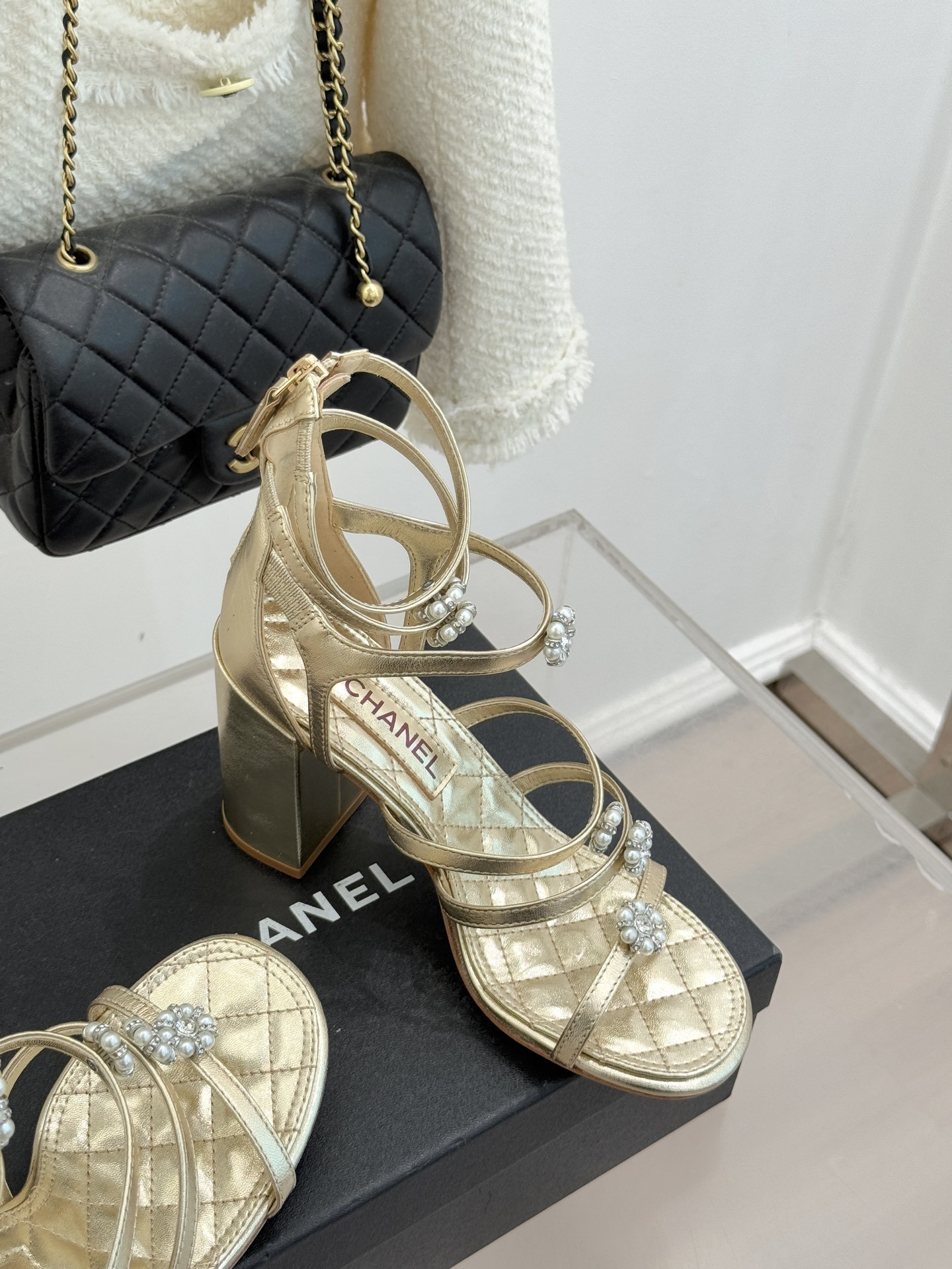 UA Chanel Sandals