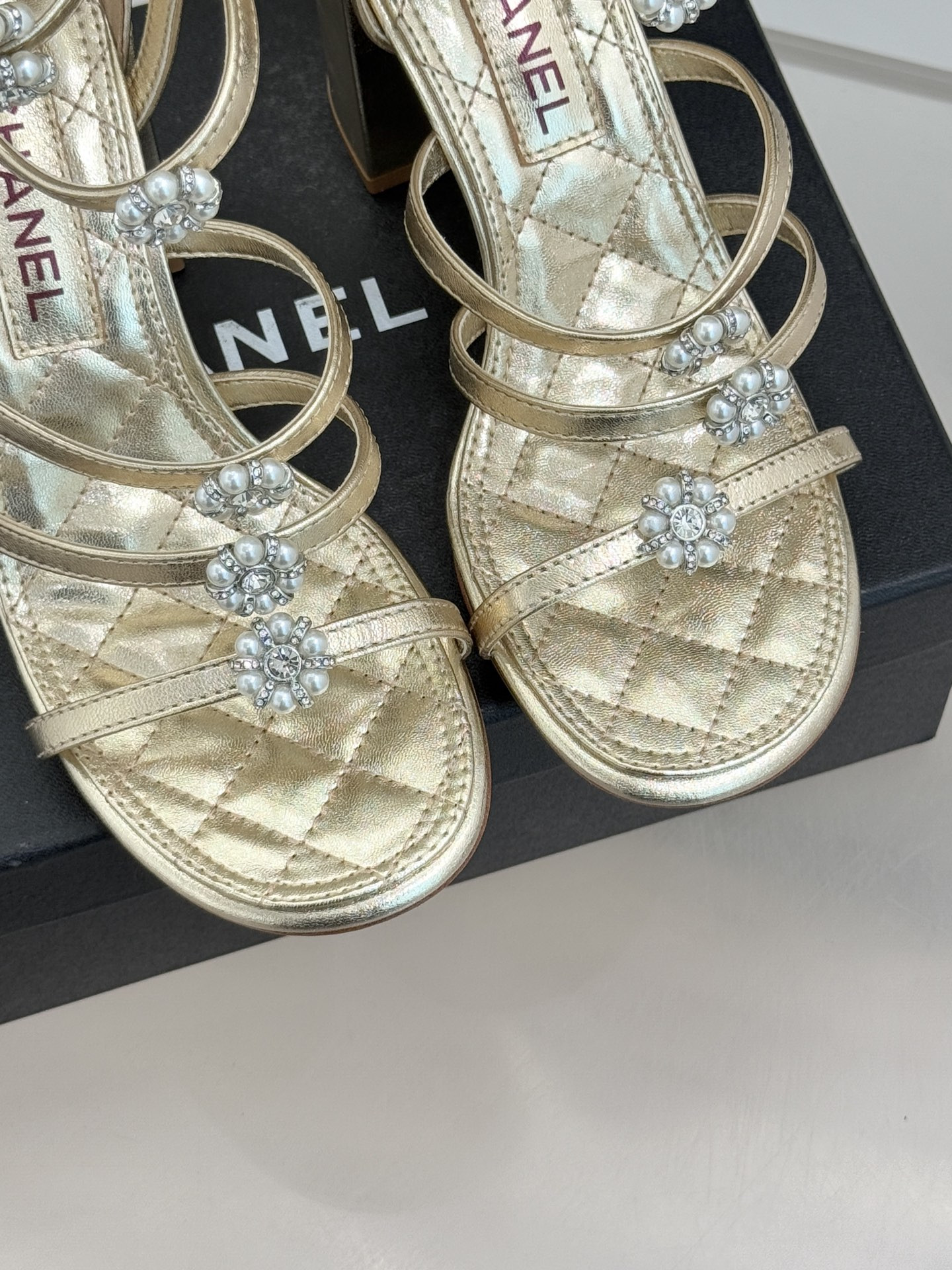 UA Chanel Sandals