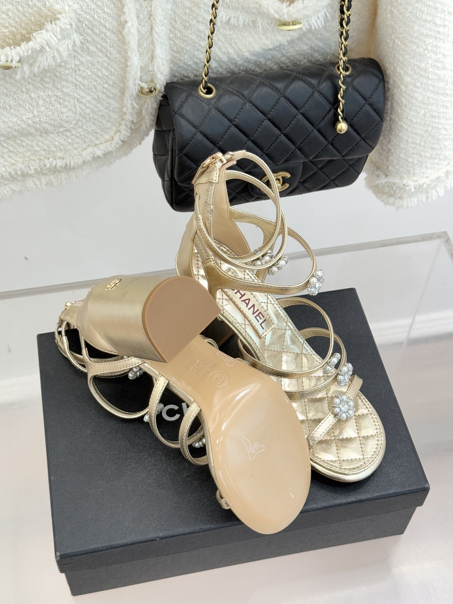 UA Chanel Sandals