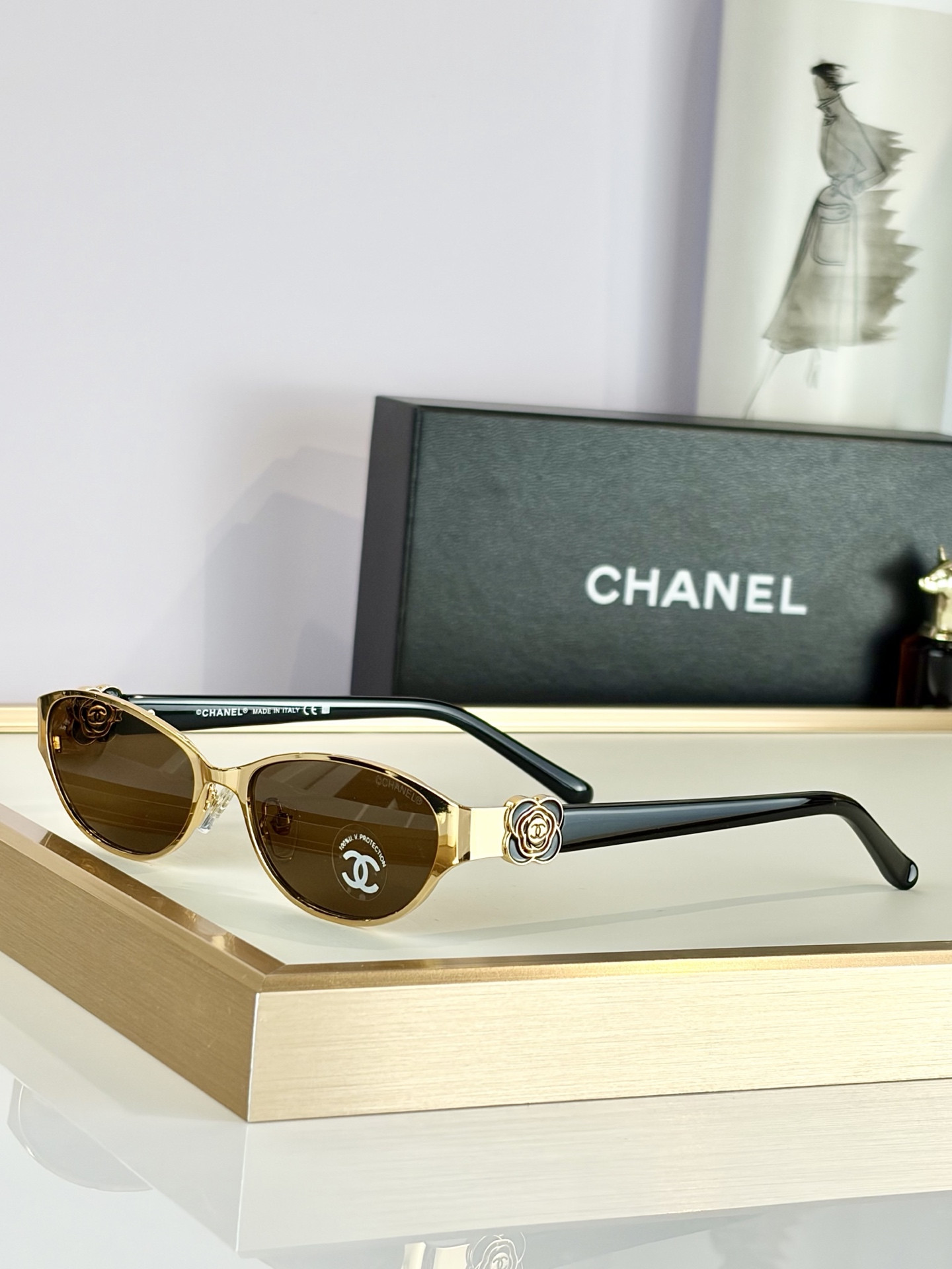 Ch**el glasses ch4166 55-18-138