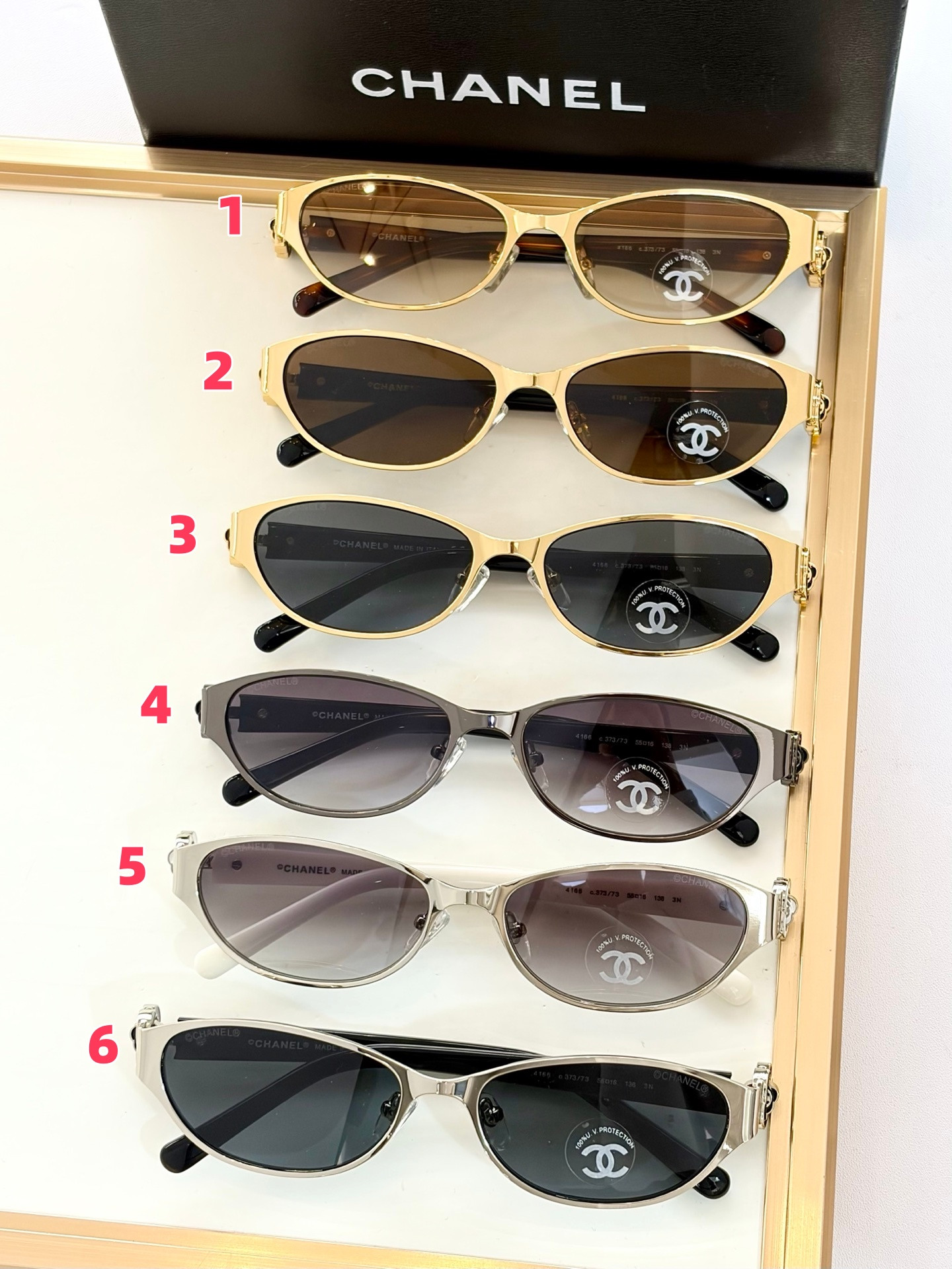Ch**el glasses ch4166 55-18-138