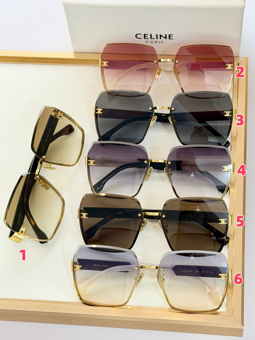 Ce1i*e glasses cl42124u 62-16-145