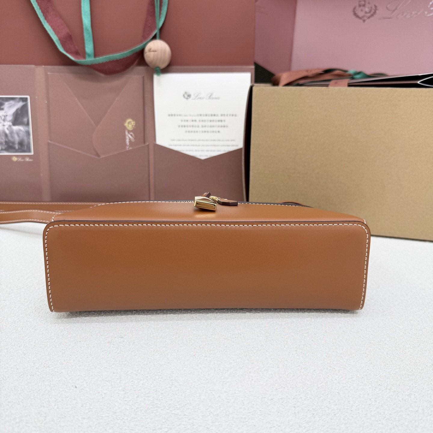 Loro Piana Extra Bag L23 23x12x7cm