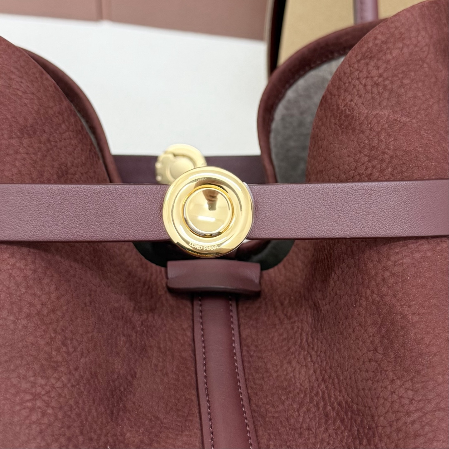 Loro Piana Small Ghiera Shopper 28x19x12cm