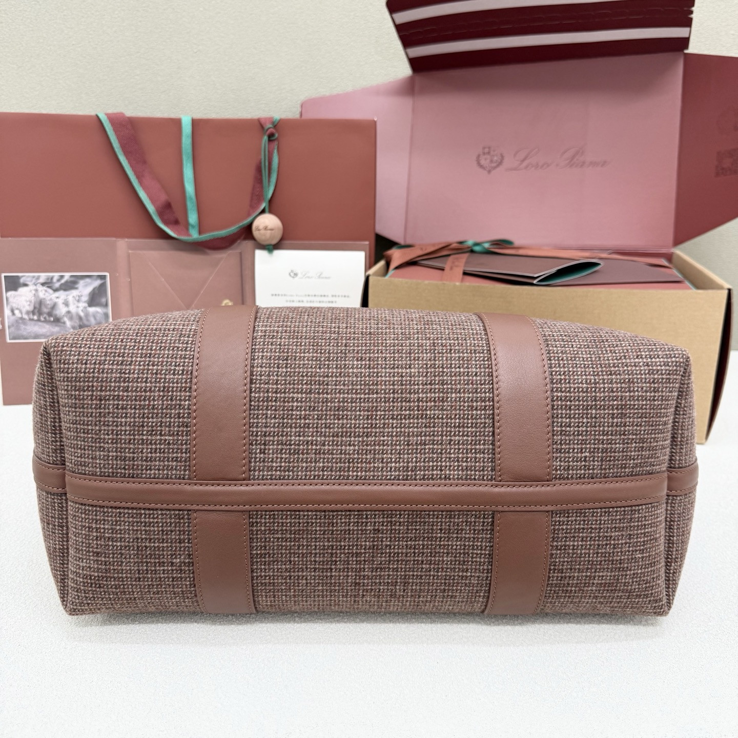 Loro Piana Large Ghiera Shopper 40x26x18cm