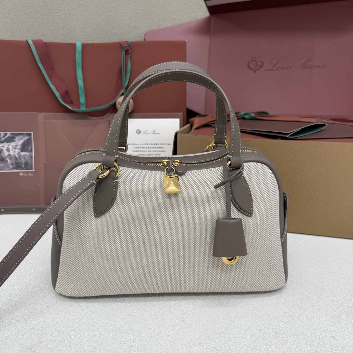 Loro Piana Small Needle Bag 31x15x16cm
