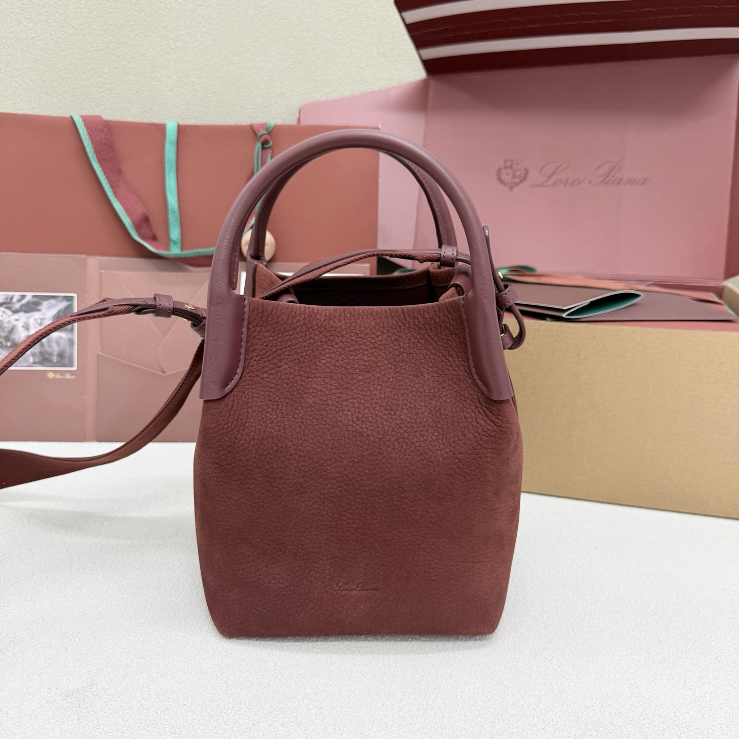 Loro Piana Small Bale Bag 17x20x17cm