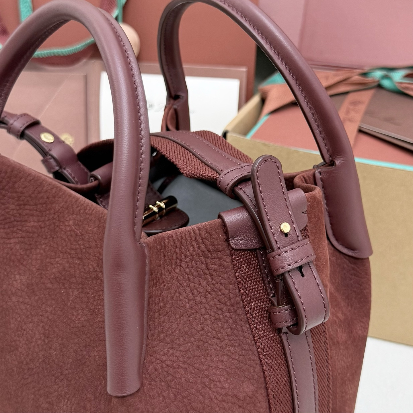 Loro Piana Small Bale Bag 17x20x17cm