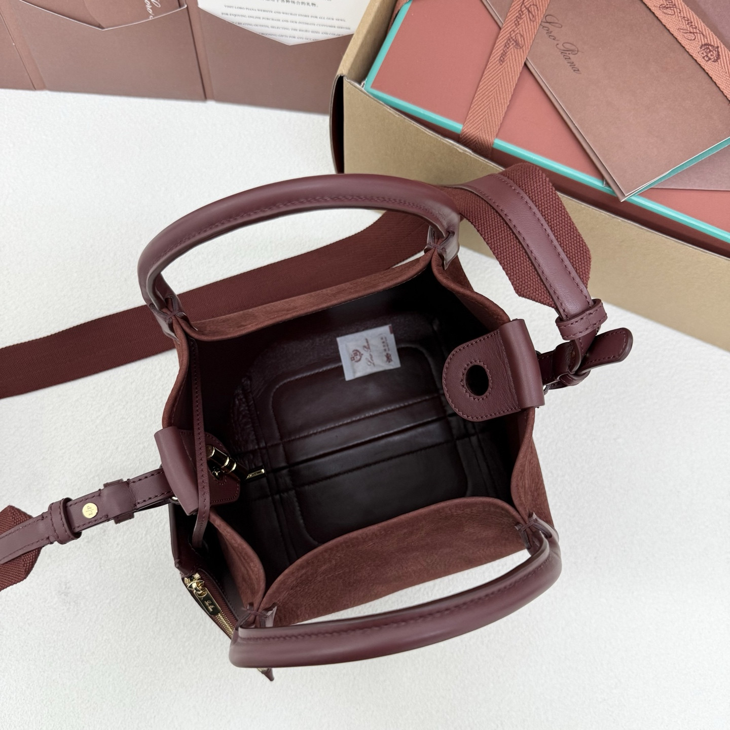 Loro Piana Small Bale Bag 17x20x17cm