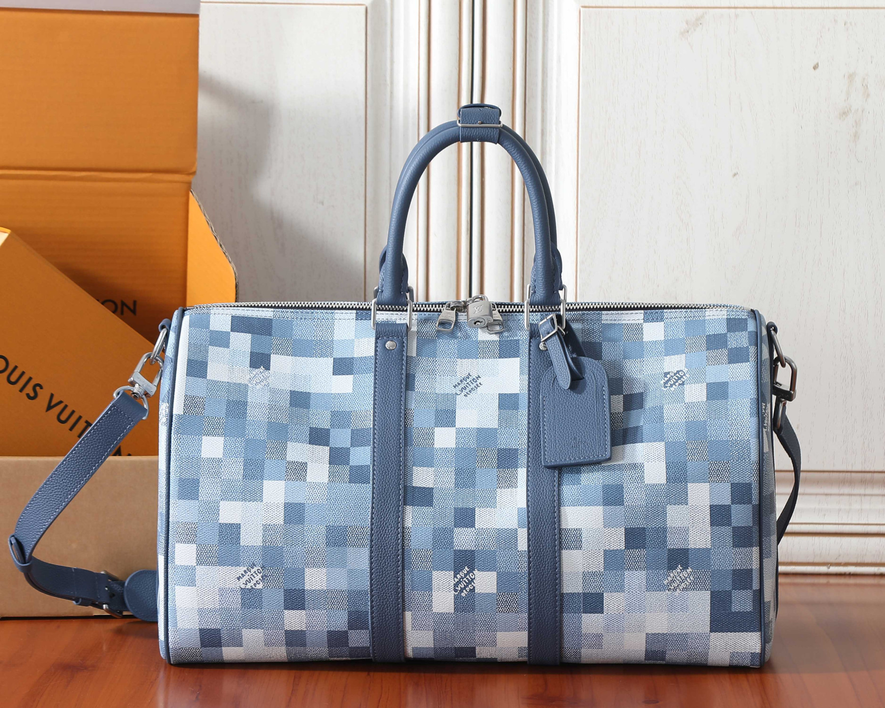 LV KEEPALL BANDOULIÈRE 45 Travel Bag M29601 45x27x20cm