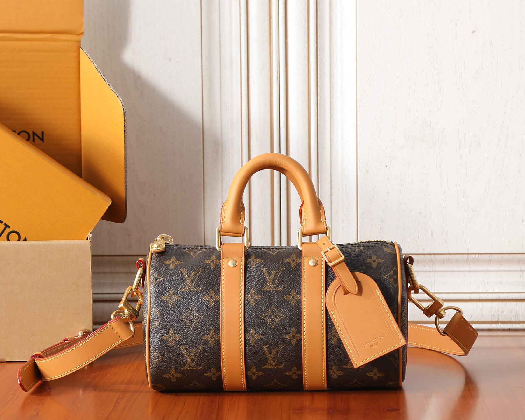 LV KEEPALL BANDOULIÈRE 25 Handbag M28957 25x15x11cm