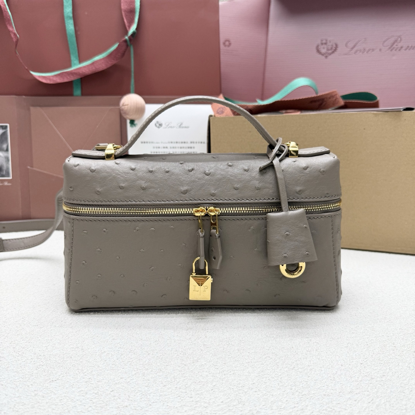 Loro Piana Extra Bag L23 23x12x7cm