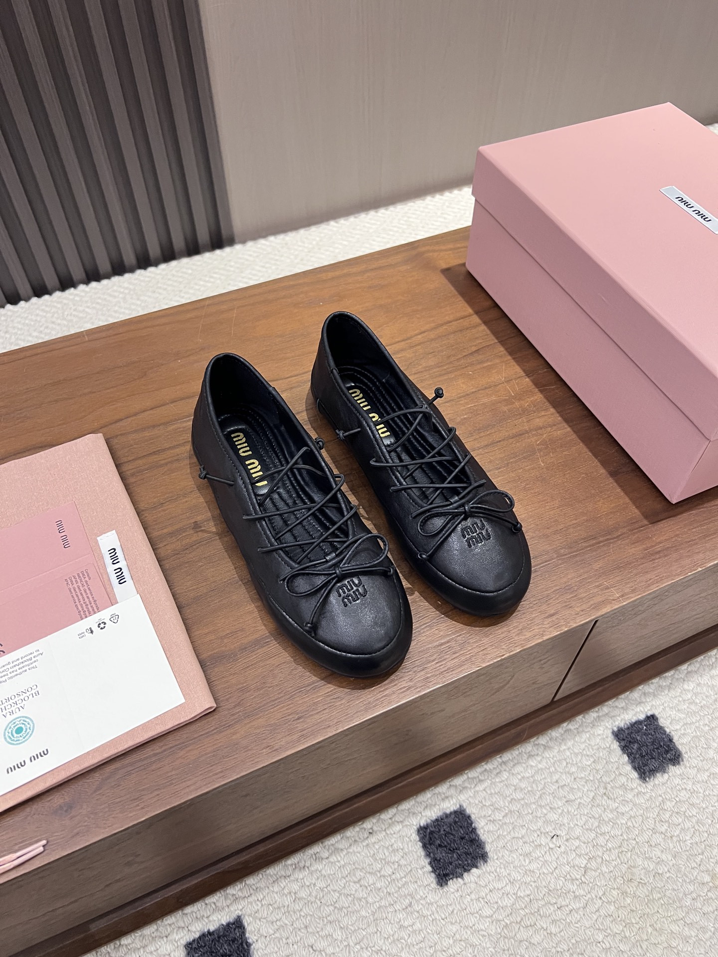 ua M1v M1v nappa leather ballerinas