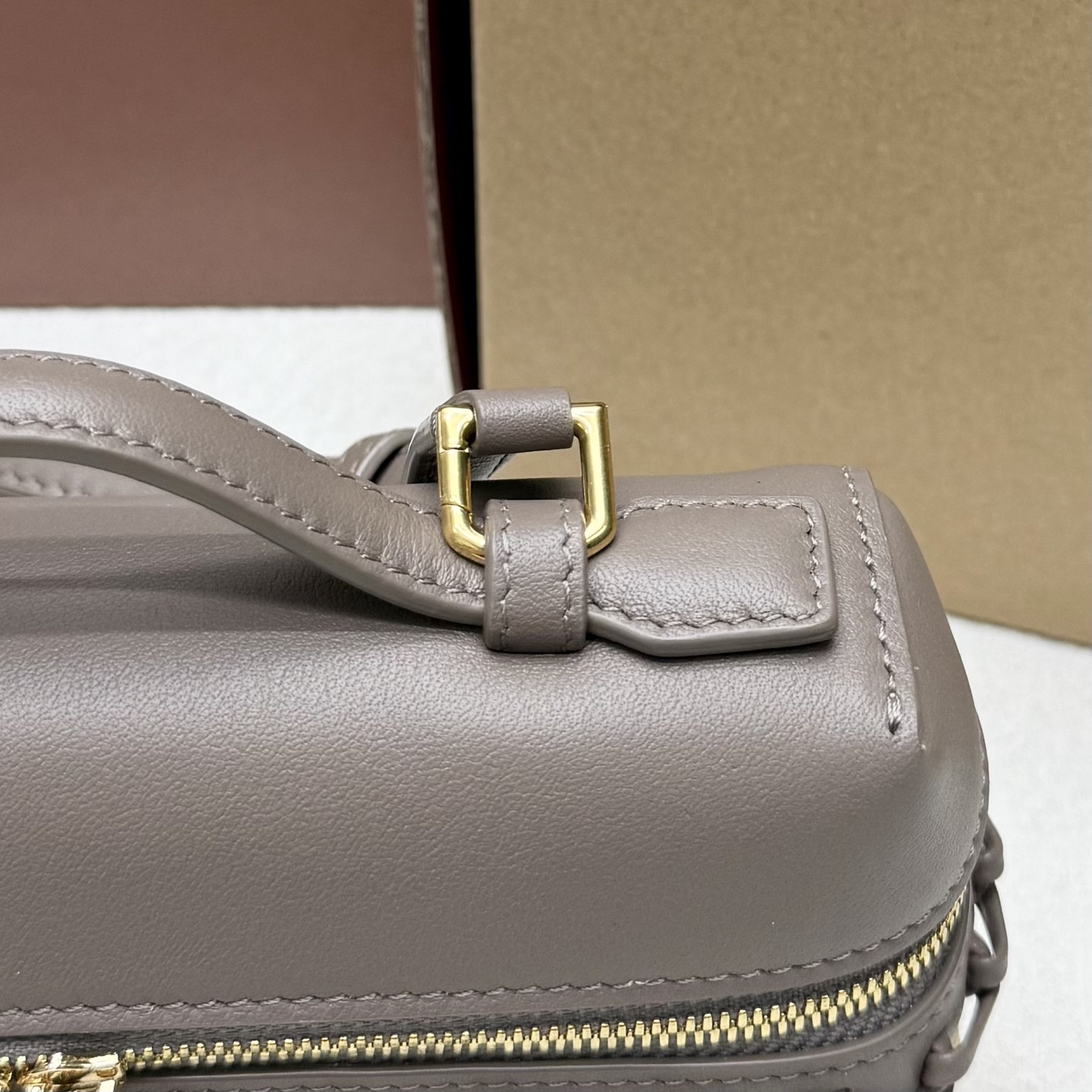 Loro Piana Extra Pocket L19 Wicker Bag 19 x 11.5 x 7cm