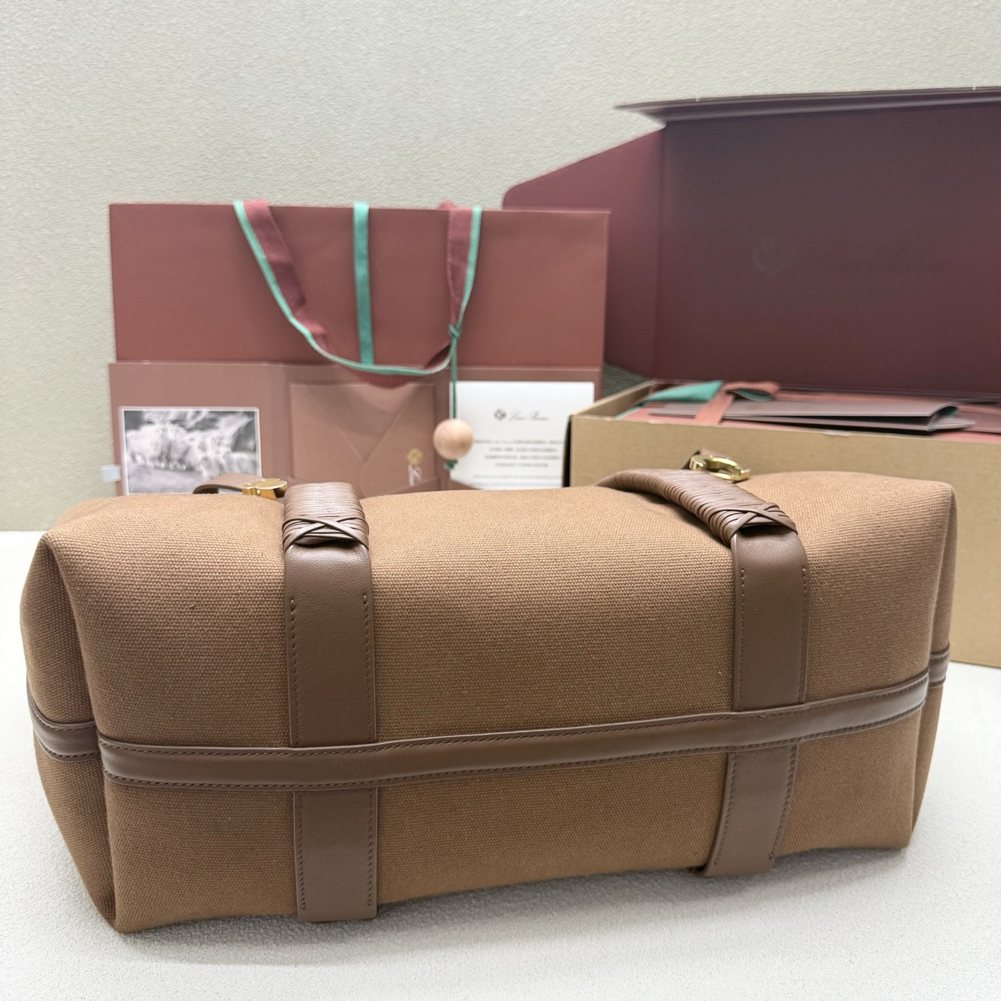 Loro Piana Large Ghiera Shopper 40x26x18cm