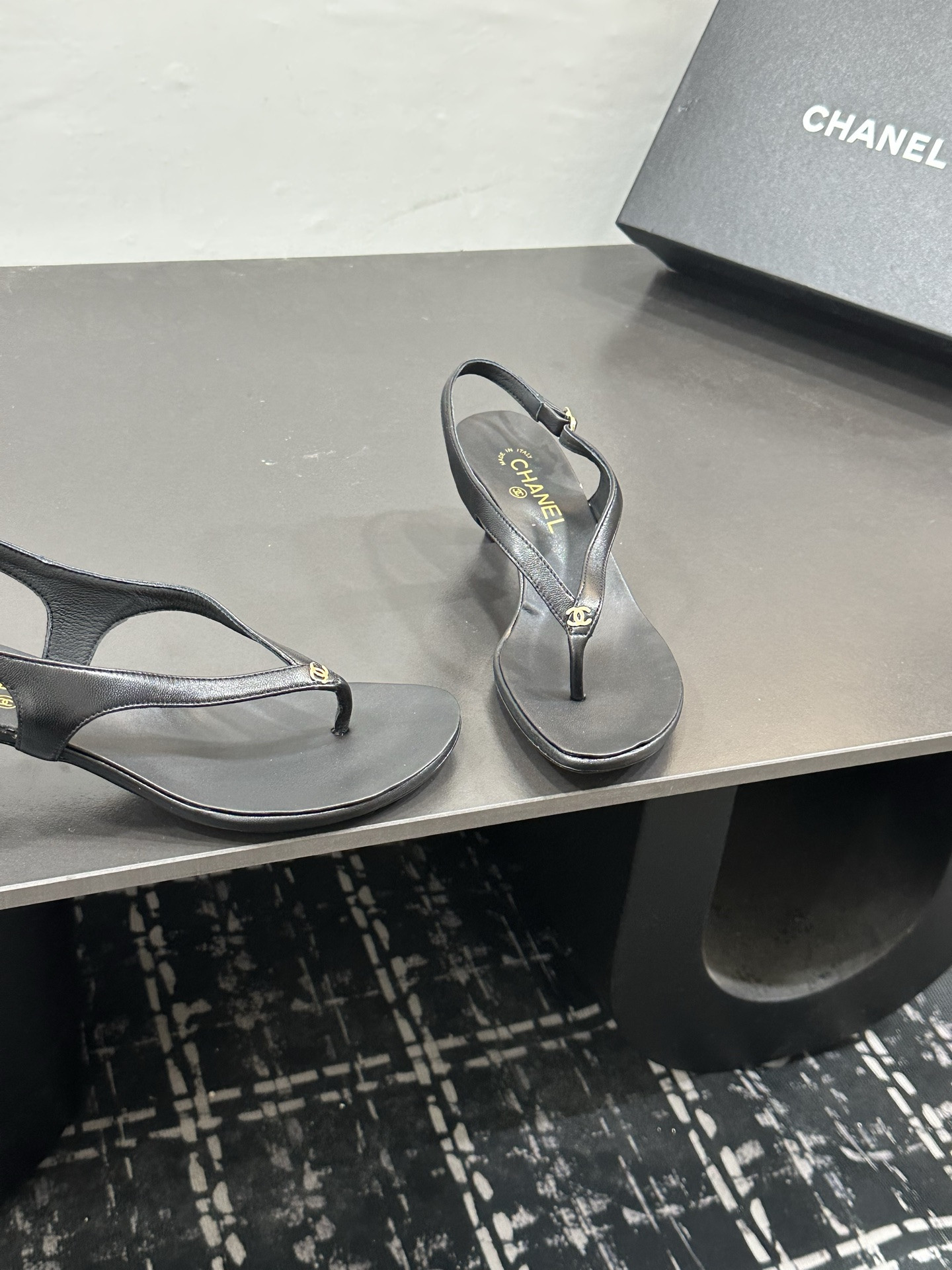 UA Chanel Sandals