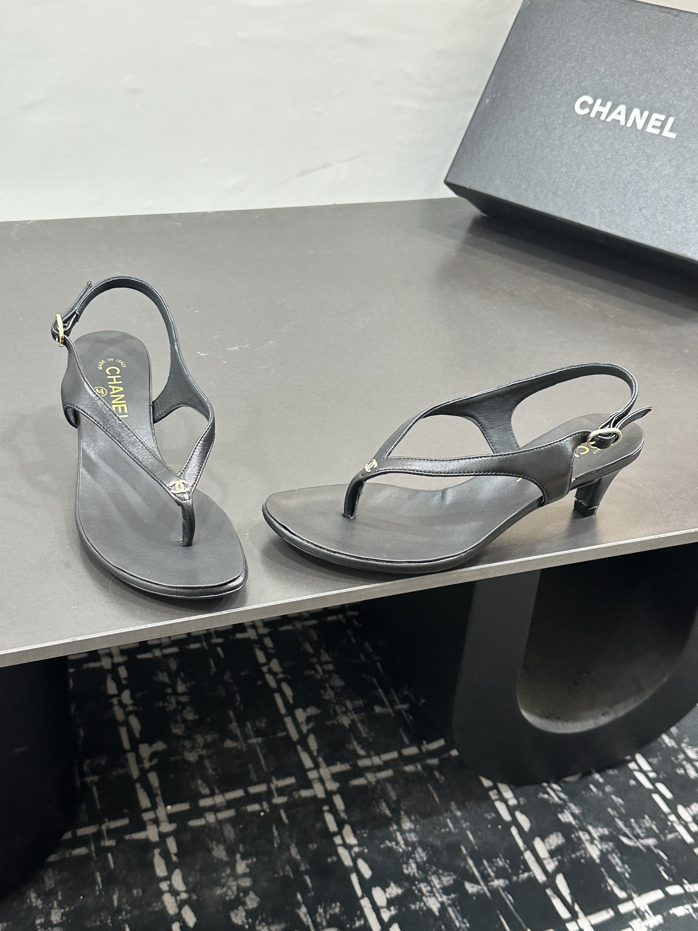 UA Chanel Sandals