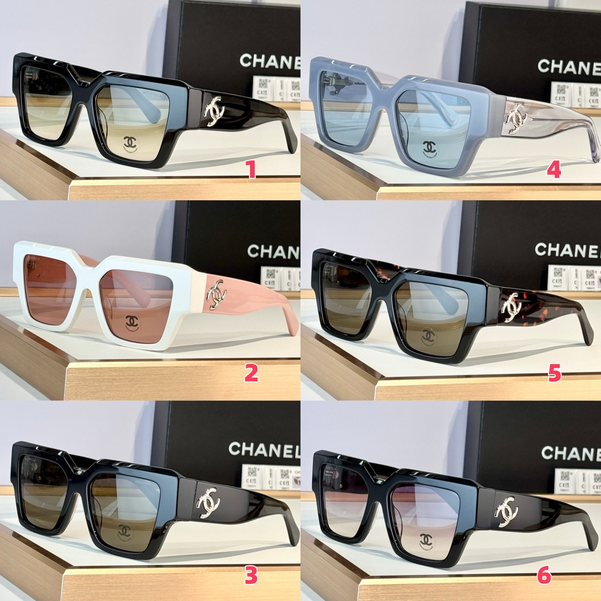 Ch**el glasses ch5076 54-18-135